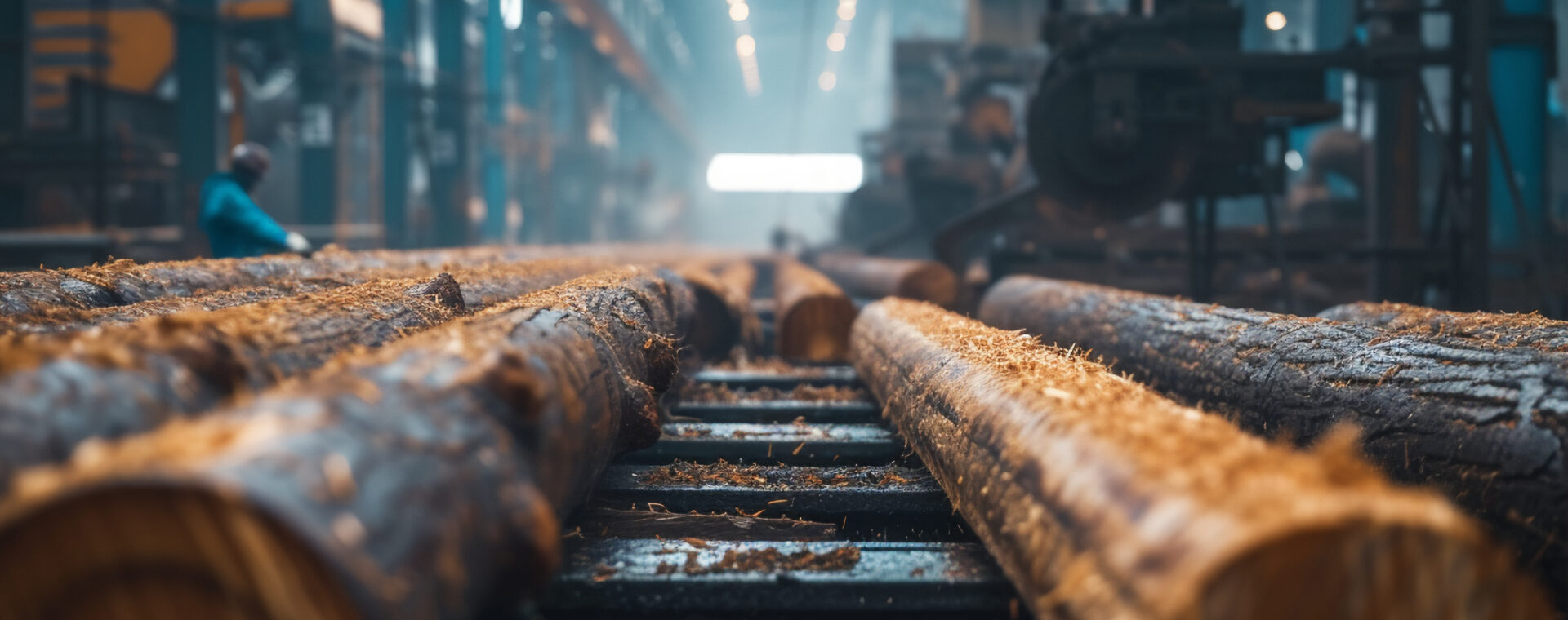 Kłody i&nbsp;dłużyce z&nbsp;drewna iglastego